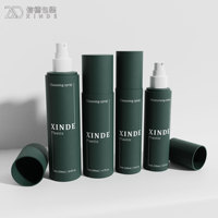 Bouteille de lotion en plastique PET personnalisée XINDE, flacon de lotion cosmétique, flacon pulvérisateur à fine brume pour l'emballage des soins de la peau, 100 ml, 120 ml