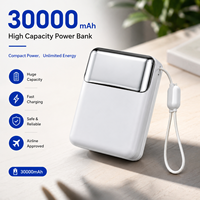 Batterie externe multifonctionnelle personnalisée portable 30000 mAh PD22.5W à charge rapide en promotion