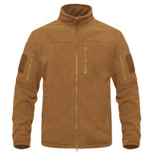 Nouveaux hommes décontracté Sports de plein air tactique polaire manteau automne et hiver col montant <span class=keywords><strong>alpinisme</strong></span> veste <span class=keywords><strong>pull</strong></span> - Product Image 3