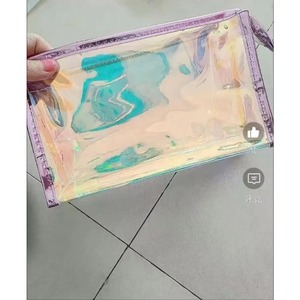 กระเป๋าใส่เครื่องสำอางแบบใส ตัวอย่างฟรี  กระเป๋าจัดระเบียบเครื่องสำอาง PVC กันน้ำ  กระเป๋าพลาสติกใส่เครื่องสำอางพร้อมซิป - Product Image 3