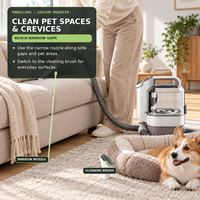 Kit de Toilettage pour Animaux 6-en-1 en Gros, Aspirateur 12kPa 3.2L, Tondeuse Silencieuse, Fournitures pour Animaux OEM ODM Marque Privée Pawglobe