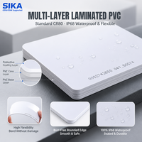 Carte intelligente RFID NFC multifréquence SIKA 13,56 MHz ISO, mini-étiquette étanche imprimable, OEM ODM, contrôle d'accès, serrure d'hôtel