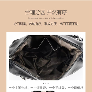 Bolsos de Mano de Marca para Mujer, Bolsos de Hombro Casuales con Bordado, Bolsos Cruzados Pequeños de Cuero - Product Image 6