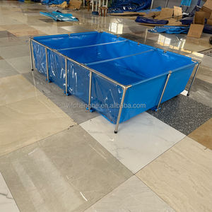 ถังเก็บปลาใสด้านเดียวทำจากผ้าใบ PVC <span class=keywords><strong>ขนาด</strong></span>900ลิตรมีเอกลักษณ์อุปกรณ์สำหรับ<span class=keywords><strong>บ่อ</strong></span>เลี้ยง<span class=keywords><strong>ปลา</strong></span> - Product Image 5