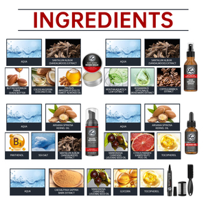 Capelli facciali <span class=keywords><strong>uomo</strong></span> barba luna orientale delicata pulizia idratante e riparazione cura <span class=keywords><strong>Set</strong></span> - Product Image 4