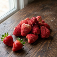 Direct van de fabriek: FD Aardbeien, hoogwaardig aromatisch gevriesdroogd fruit voor de voedingsindustrie