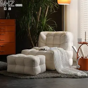 Mhz Hoge Kwaliteit Fabriek Directe Levering Zitzak Stoelen Woonkamer Sofa Lounge Volwassen Zitzak Puff Ultieme Comfortabele Zitzak