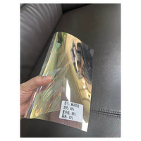 Film solaire pour fenêtre VLT80% 99% protection UV, couleur changeante, or coucher de soleil, effet caméléon, haute transparence, 1,52x30M, garantie 10 ans