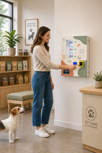 Mini Distributore Automatico di Ciglia in Metallo da Parete con Pagamento Tramite Carta di Credito SDK, Gestione Basata su Cloud, Conformità ADA, Colori Personalizzabili - Product Image 2