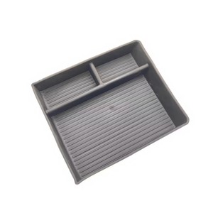 <b>Car</b> Organizer Plastic Storage Box For Tesla Model 3 Center Console Modern Style With Compartments <b>Interior</b> Accessory - Product Image 3