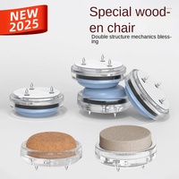 Patins de protection pour chaises et tables coulissantes, résistants à l'usure, protection des meubles en bois, tapis de sol, matériau en feutre durable, modèle M0107501