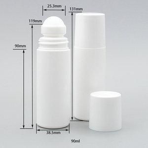 90ml đen hình Trụ nhựa PE cuộn trên chai với cuộn trên nhựa bóng - Product Image 3