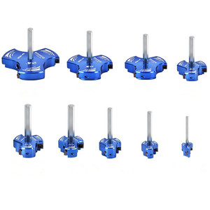 Kit d'alésoirs pour tuyaux en <span class=keywords><strong>aluminium</strong></span> et acier PVC de 32 mm, 40 mm, 50 mm, 63 mm, 75 mm, tolérance +/-0,005 mm, pour le <span class=keywords><strong>nettoyage</strong></span> des raccords PVC/CPVC/ABS - Product Image 1