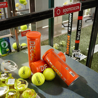 Pelota De Tenis De Grado Profesional Al Por Mayor 57% De Lana Pelota De Tenis De Lana 57% Personalizada De Alta Calidad Para Entrenamiento
