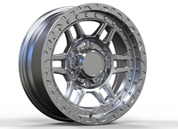 Velg Alloy Trailer Ukuran 15 inci 16 inci 6*139.7 dengan Beban Berat 1450 KG