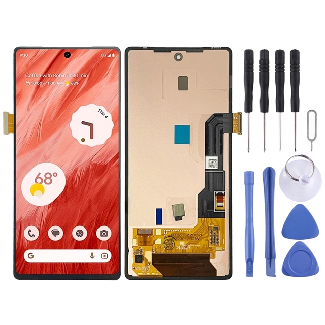 OLED LCD Screen with Digitizer Full Assembly for Mi 10 Lite 5G SPS6416-CA Mobile Phone Repair Parts 100% Tested