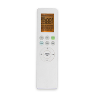 ES-AC116 AC télécommande 38KHZ affichage LED numérique nouvelle télécommande ABS A/C télécommande infrarouge 11 touches AC