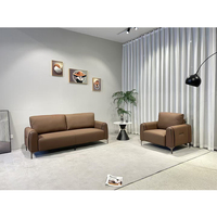 Langlebiges Modernes Leder-Ecksofa für Hotel-, Apartment-, Schul- und Parkprojekte - 5 Jahre Garantie Großhandelslieferant