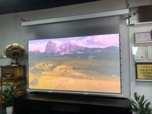 จอฉายภาพไฟฟ้า PET โฟตอนเกรย์ รุ่นใหม่ ทนแสงสูง คอนทราสต์สูง สำหรับห้องนั่งเล่น แสงรอบข้าง - Product Image 6