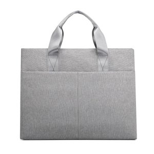 Sac pour ordinateur portable grande capacité, mallette d'affaires, sacoche de travail décontractée et durable, sacoche de bureau texturée légère, sacoche rétro design pour homme - Product Image 2