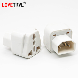 Xách tay ổ cắm phổ quát để <span class=keywords><strong>C14</strong></span> nam cắm UPS PDU máy tính máy chủ Power Adapter sạc du lịch - Product Image 6