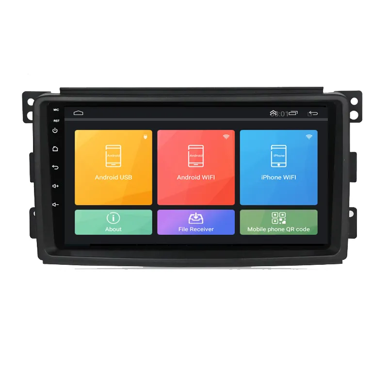 Car Radio Multimedia Video Android Navigation Gps Car Dvd Player For Mercedes Benz Smart Fortwo 2005-2010