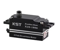 Servomoteur brushless métallique KST X20-1806 à profil bas, 18Kgf.cm, 0.06sec, pour voiture et avion RC, couple élevé, réponse rapide, accessoire de télécommande
