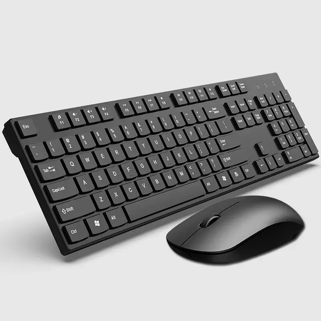 2.4G Wireless Keyboard and Mouse Combination Suitable for Business Office Laptops