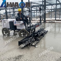 Machine à lisser le béton Hwaon à moteur robuste - Nivellement de précision guidé par laser Garantie 1 an