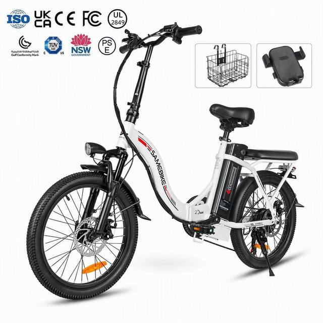 OEM Premium Quality Vlo Lectrique USA for CY20 Small Electric Bike 7 Speed Lithium Battery Rear Hub Motor