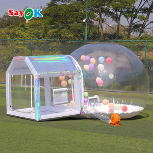 Carpa Burbuja Transparente Sayok, Casa de Burbujas Inflable Portátil para Exteriores, Carpas de Burbujas Inflables para Niños - Product Image 1