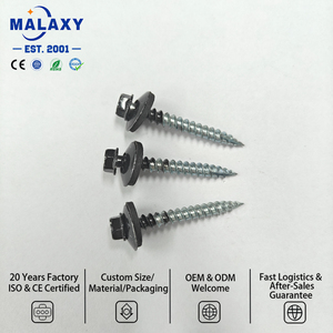 Vis autotaraudeuse Malaxy A2 à tête hexagonale, type <span class=keywords><strong>F</strong></span>, plaquée, pour usage marin - Product Image 3