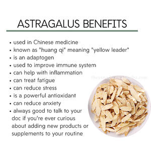 卸売0.6-0.8cmルースナチュラル黄チーアストラガルスメンブラナセウスハーブ乾燥スライス根中国薬用茶 - Product Image 2