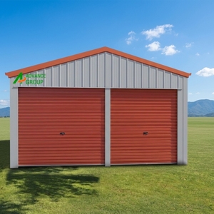Puerta Enrollable Manual de Acero Galvanizado Resistente con Cerradura Lateral de Seguridad para Garaje, Almacenamiento y <span class=keywords><strong>Locales</strong></span> <span class=keywords><strong>Comerciales</strong></span> - Product Image 6