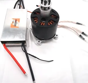 25KW MP 120100 KV55 Outrunner 无刷电机和 120v 500A ESC 用于大型无人机 parapmotor 滑翔伞飞机