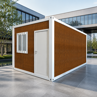 Maison conteneur préfabriquée détachable, cabine de vie portable, maison mobile modulaire, bureau, école, chambre à coucher, design moderne