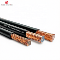Câble coaxial 50 ohms MSYV-50-1/2/3/5/7/9/12 pour équipement de communication sans fil dans l'exploitation minière