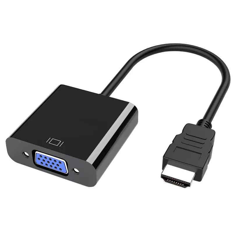 WEETOTUNG adattatore da HD a VGA cavo convertitore Video ingresso uscita HDTV formato VGA 1080p