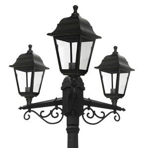 Poste <span class=keywords><strong>de</strong></span> l'éclairage vintage à trois têtes, pilier lumineux en plastique, luminaire d'extérieur, idéal pour un <span class=keywords><strong>parc</strong></span>, une hauteur <span class=keywords><strong>de</strong></span> 2M, PH4103 - Product Image 2