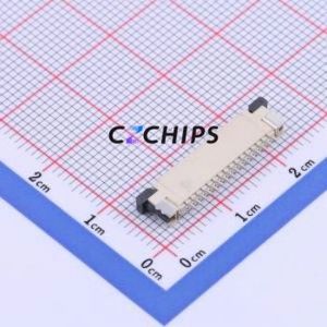 FC10-S16DCT-00 FFC/FPC Connector SMD,P=1mm,Horizontal Mount Connector Drawer Type Bottom Contact 16P 1mm - Product Image 2