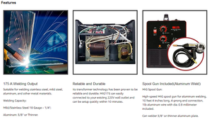 Machine à souder LOTOS Mig-200 Mig sans gaz 200 <span class=keywords><strong>amp</strong></span>ères Inverseur IGBT Impulsions Mig Soudeur Plasma Saldatrice - Product Image 5