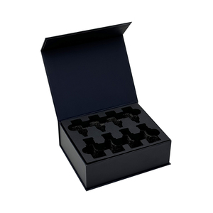 กล่องกระดาษแข็งแม่เหล็กสำหรับบรรจุขวดขนาดเล็ก 2 มล. 3 มล. 5 มล. 10 มล. สำหรับขวดแก้ว พร้อมบริการปั๊มร้อนแบรนด์ตามสั่ง - Product Image 4