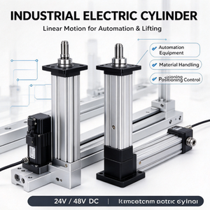 Cylindre à piston en aluminium, solution d'automatisation industrielle pneumatique de haute précision - Product Image 3