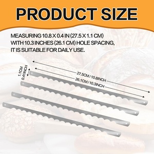 Cuchilla de Acero Inoxidable para Rebanar Pan, Cuchilla para Cortar Pan en Arco - Product Image 2