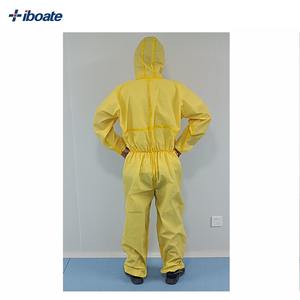 معاطف مقاومة للماء مقاومة للماء مع مقاومة الأحماض والقلويات للملابس الكيميائية سلامة المختبرات - Product Image 3