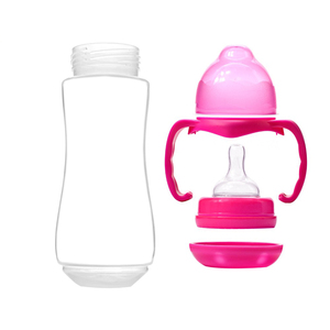 2019 En Gros <span class=keywords><strong>SANS</strong></span> BPA <span class=keywords><strong>Grande</strong></span> <span class=keywords><strong>Taille</strong></span> Col Large Bébé Lait Biberon Avec Poignée - Product Image 2