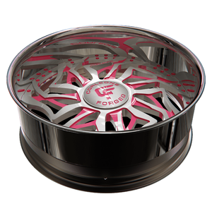 Jantes forgées YHS-357 en 2 pièces, 18-26 pouces, 5x112 <span class=keywords><strong>5x120</strong></span> 5x114.3 pour BMW M4 GTS Audi RS5 Coupé Mercedes AMG C63 S Lexus RC F - Product Image 2