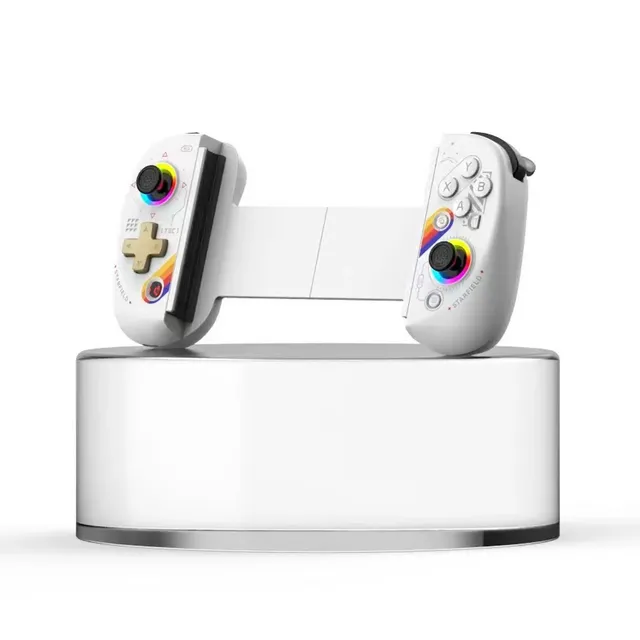 BSP D8 RGB Tablet Controller Wireless Gamepad for Switch Game Bluetooth Stretching Joystick for P3 P4 Android IOS Gamepad