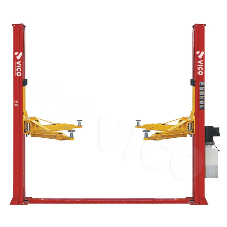 Vico 2 Post Auto Lift Voertuig Hoist Service Center 2 Post Takel V-LZW-E-2140 Voor Verkoop