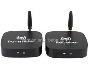 hdmi tv transmitter receiver Suppliers-2.4/5G Hz Nirkabel WiFi HDMI AV Pengirim Audio Video Pemancar Receiver Extender